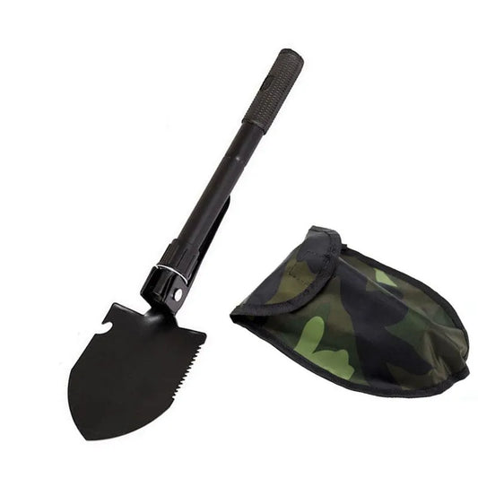 Outdoor Multifunctional Engineer Shovel: Military-Grade Folding Shovel for Camping, Fishing and Vehicle Use