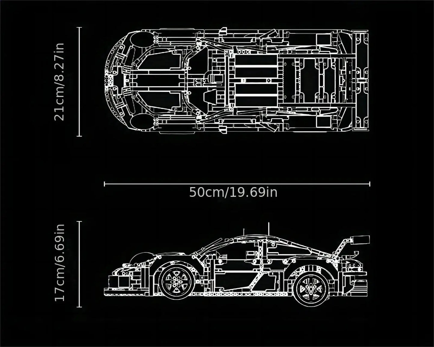 F1 W14 E Technical Performance Building Blocks – 1642PCS Super Race Car Model, Compatible with 42171, 1:8 Scale Toy for Boys Gift