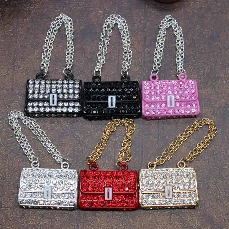 43PCS Luxury Charm Set — Diamond Bow, Perfume Bottle, Butterfly & Lip Decorations for Phone Case, Purse, and DIY Crafts