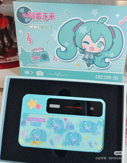 Hatsune Miku Digital Camera - 600mAh Cartoon Anime CCD Camera Kids Birthday Gift Toy