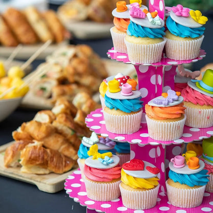 200PCS White Cupcake Liners Non-Stick Muffin Baking Cups for Wedding & Kitchen Use