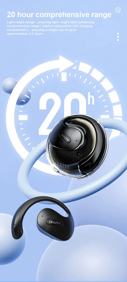 MINISO X15Pro AI Translator Earbuds — Bluetooth Wireless Sports Headphones, Waterproof HD Call Earphones with Mic