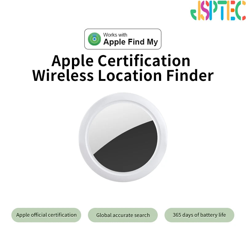 Airtag Bluetooth GPS Tracker – IPX5 Waterproof Sport Finder for Kids, Elderly, Pets, iPhone Find My
