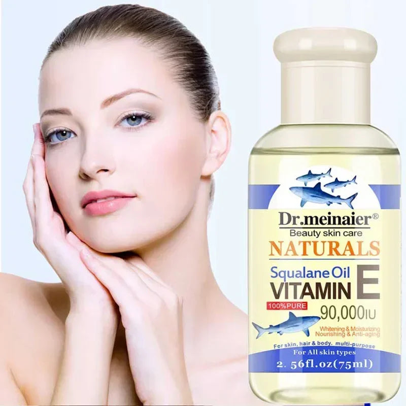 Vitamin E Facial Essence Oil 75ml – Moisturizing Skin Care Serum for Pore Care, Fine Lines & Radiant-Looking Skin