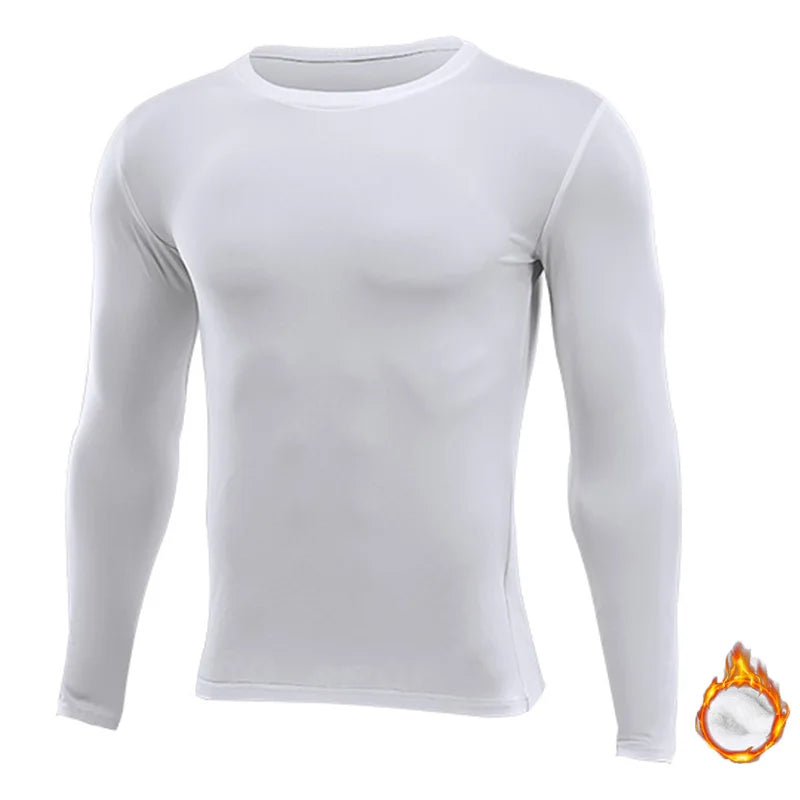 Unisex Compression Long Sleeve Base T-Shirt – Sports Fitness Top for Men, Women & Kids (Running, Gym, Basketball, Football)