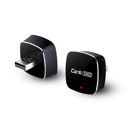 EKIY 2-in-1 AI Smart Box — Wireless CarPlay & Android Auto Adapter with Wired CarPlay for Car Intelligent Systems