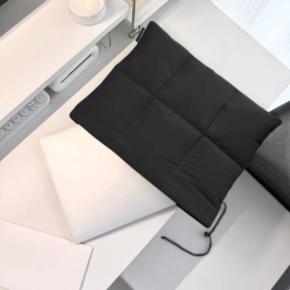 Comfy Puffy Laptop Bag 13-15 Inch — Shockproof, Ultra-Light Fluffy Notebook Sleeve for MacBook Air, Xiaomi, HP