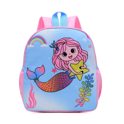 Cute Cartoon Dinosaur Baby Backpack – Adjustable Kindergarten Schoolbag for Boys & Girls