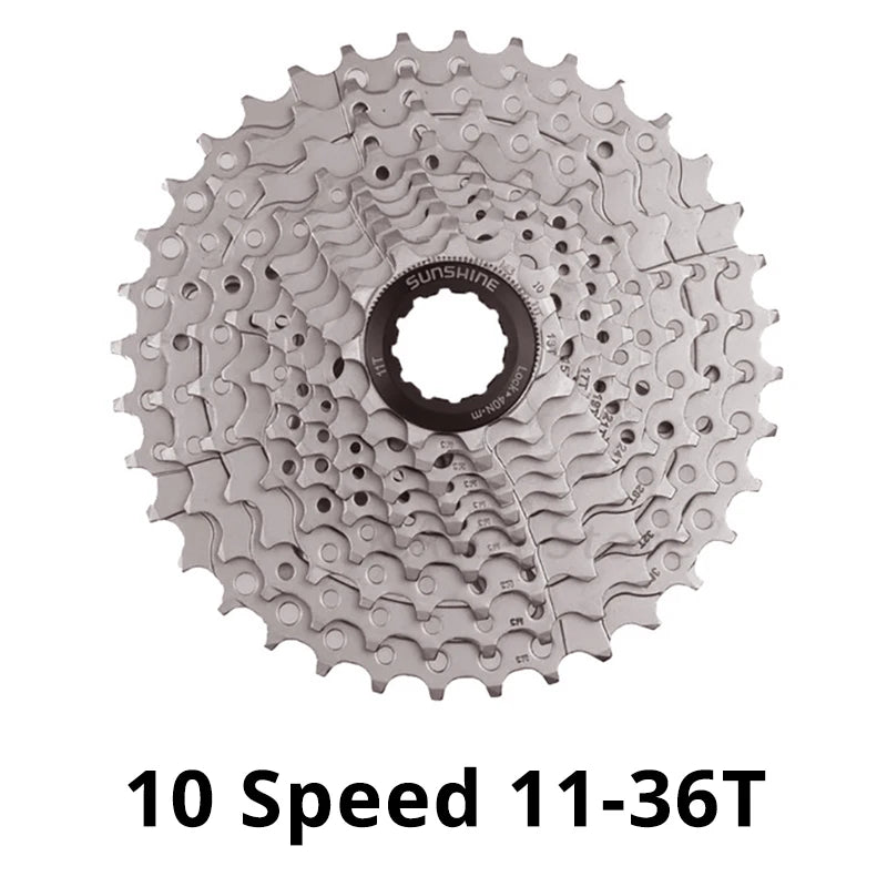 LTWOO A7 1x10S Groupset – 10-Speed Shifter & Derailleur with SUNSHINE Cassette 36T-50T & VXM Chain for MTB