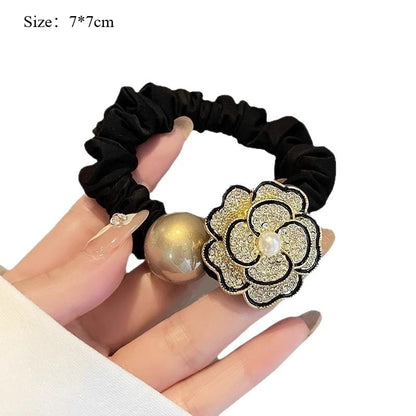 Flower Diamond Hair Bands - Y2K Colorful Hair Accessories for Stylish Everyday Looks