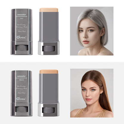 Ocheal Face Foundation Contour Stick – Long-Wear Lightweight Concealer & Blemish Brightening Makeup