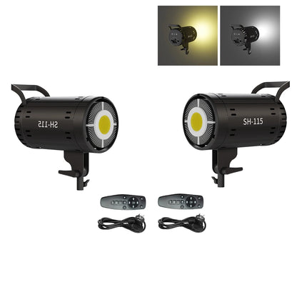 Bowens 135W LED Photography Studio Light Kit - Dimmable Video Lamp with 2m Tripod, 3000–6500K & 3 Colors