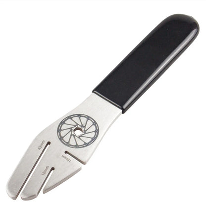 Bicycle Disc Brake Repair Wrench – Stainless Steel Disc Flattening & Adjustment Tool for Road & Mountain Bikes