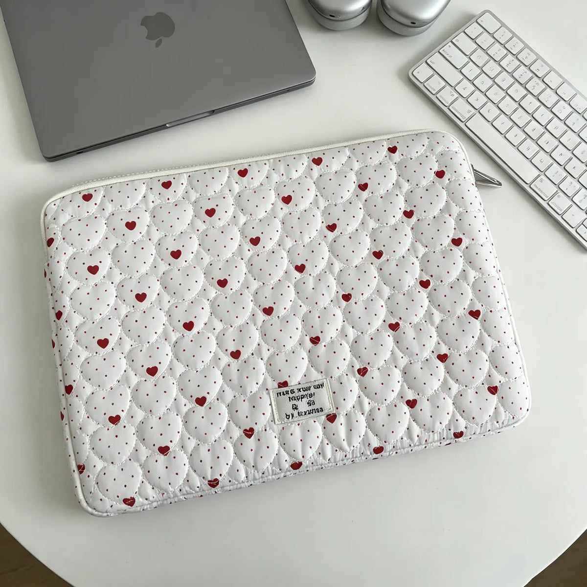 Puffy Laptop Sleeve Case - Soft Protective Notebook & Tablet Pouch for 11–16 Inch MacBook, Lenovo, Dell & Xiaomi Devices