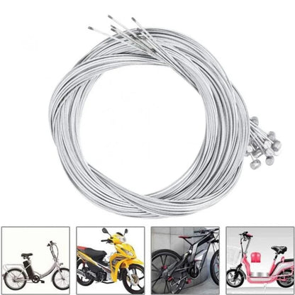 MTB Bicycle Brake Cable Set - 2M Gear Shifter Speed Line Inner Wire for Road Bike & Fixed Gear Cycling Repair
