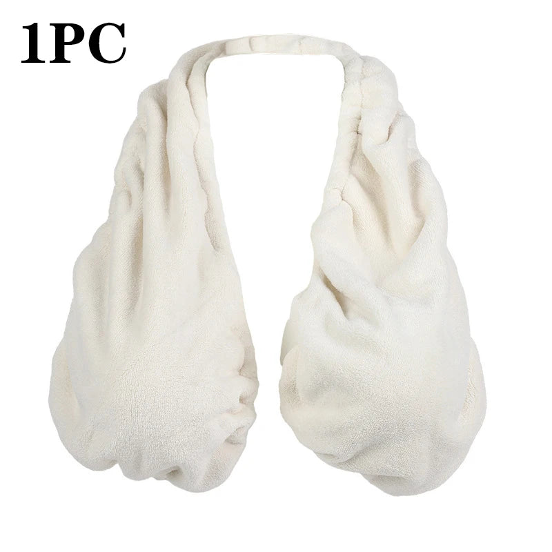 Women's Strapless Tube Top Bra - Breathable Nursing-Friendly Bath Towel Wrap with Hanging Neck Design