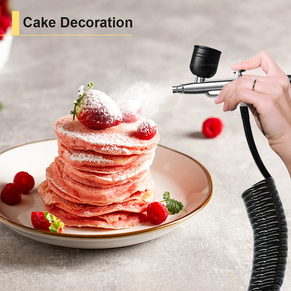 Portable Airbrush Nail Compressor — Wireless Spray Gun for Nail Art, Crafts & Model Painting