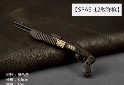 1/6 Scale Miniature Gun Set – Plastic P92, M1911, 98K, MP5K Rifles for 12" Action Figure Doll Accessories