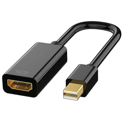 Mini DisplayPort to HDMI Adapter – 4K/1080P Mini DP Male to HDMI Female Converter for MacBook Air/Pro