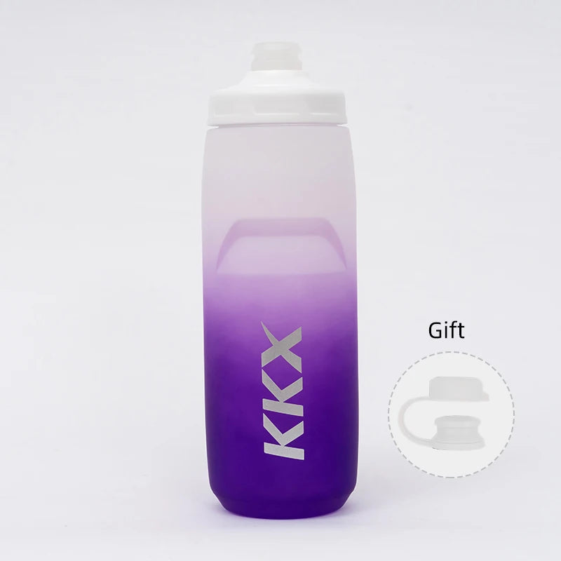 KKX Cycling Water Bottle - 620ml/750ml Leak-Proof PP5 Bottle for MTB, Road Bike & Outdoor Sports