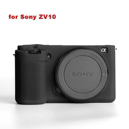 Sony RX100 ZV Series Silicone Camera Case - Soft Rubber Protective Body Cover Bag for RX100 III IV V VI VII ZV1 ZV-E10 Camera Protector