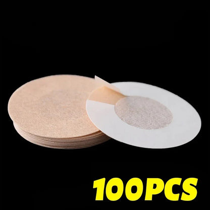 Invisible Nipple Cover Stickers - Self-Adhesive Breast Lift Tape and Disposable Bra Pasties for Women