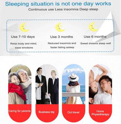 Vagus Nerve Stimulation Ear Clip — Sleep Aid Device for Insomnia, Deep Sleep, Anxiety, and Depression Relief