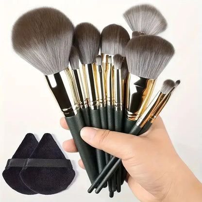 Professional Makeup Brush Set - Soft Fluffy Foundation Powder Eyeshadow Kabuki Blending Beauty Tools