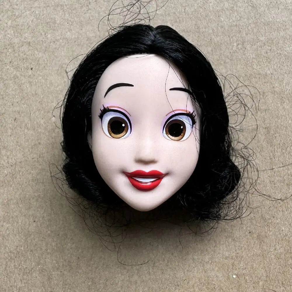 1/6 Vintage Doll Heads – Mermaid & Princess Super Model for 30cm Male & Female Dolls, Birthday Gift for Kids