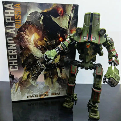 Pacific Rim Cherno Alpha Action Figure — Deluxe Light Edition Robot Mecha Model, Limited Collectible Gift for Kids