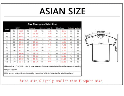 Anime Girl 3D Print T-Shirt - Casual Loose Short Sleeve Streetwear for Men