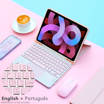 Magic Keyboard & Wireless Mouse Case for iPad — Compatible with iPad 9th Gen, 10.2-inch (7th/8th), iPad Pro 11 M4, Air M3, and Air 4/5 10th Gen