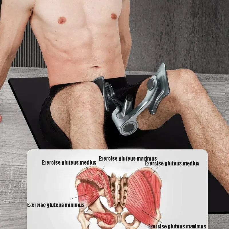 Pelvic Floor & Leg Beauty Training Device - Inner Thigh Exercise Equipment - Leg Clipping & Lacquer Device