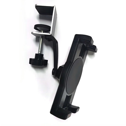 Universal Under Cabinet Phone & Tablet Holder – Metal Clamp Stand for 4.7–13” iPad & iPhone