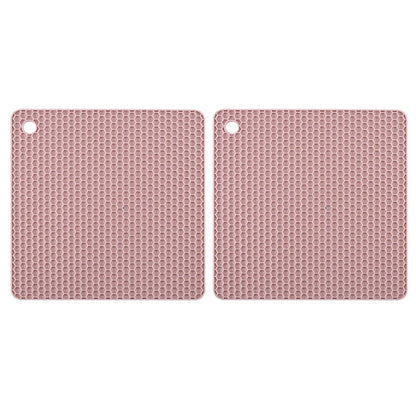 2/4 PCS Multifunction Heat Resistant Silicone Mats – Nonslip Drink Coasters, Pot Holders & Kitchen Placemats