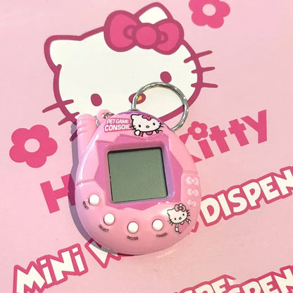 Harajuku Girl Pink Angel Hello Kitty Keychain – Kawaii Vintage Charm Pendant Accessory Gift