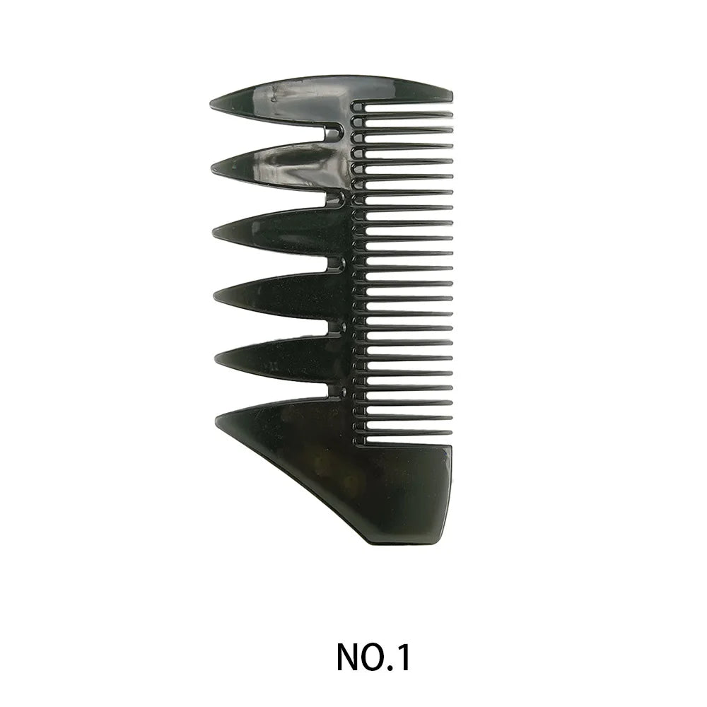Men's Professional Wide Tooth Hair Comb & Brush – Barber-Grade Hair Styling Tool for Men