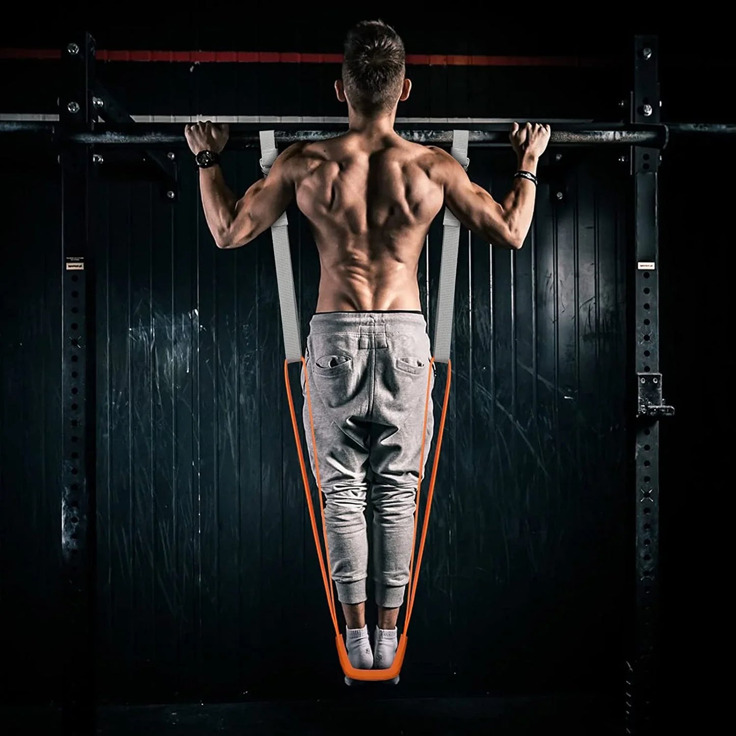 Pull-Up Assistance Bands Set — Resistance Straps for Men & Women | Chin-Up, Hanging Training & Body Stretching Workouts