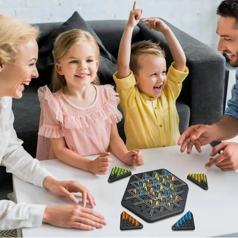Triangle Chess Splendor Duel Board Game – Strategy Logic Game for Kids & Adults, Fun Family Puzzle Table Game Toy