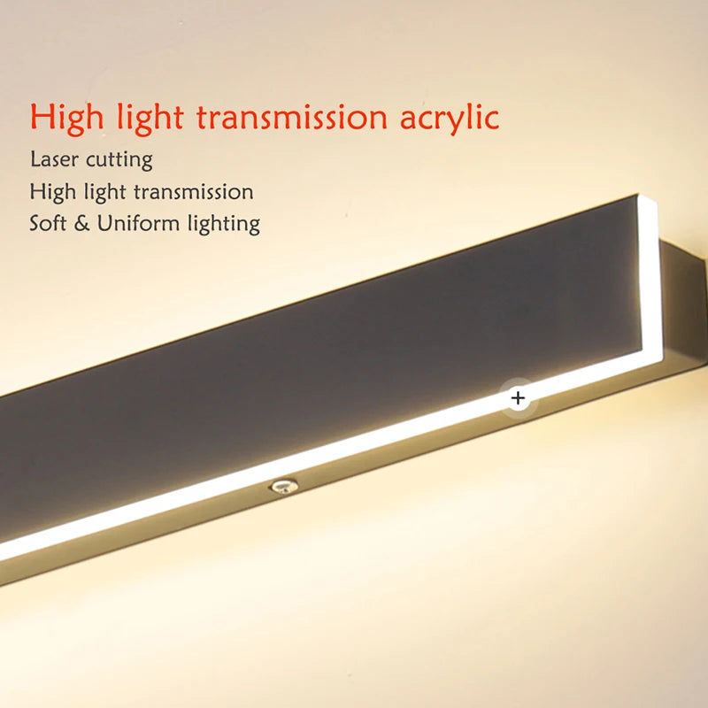 LED Outdoor Wall Light – Modern Waterproof IP65 Porch & Patio Lamp, Rainproof Exterior Wall Sconce for Garage & Garden