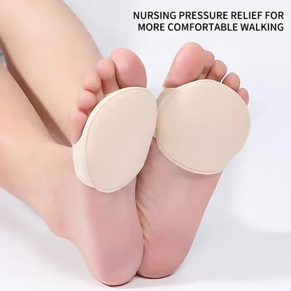 2-Pack Breathable Toe & Forefoot Pads – Reusable Foam Cushions for Pain Relief, Anti-Slip Foot Protectors for Comfortable Walking