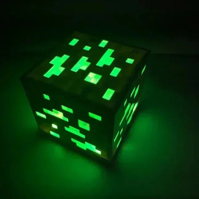 Brownstone Torch LED Night Light – USB Rechargeable Table Lamp for Game Room, Kids, and Festival Decor Gifts