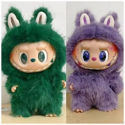 38cm Labubu Zimomo Angel Vinyl Figure – Creative DIY Monster Pendant Toy Gift