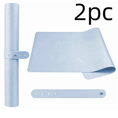 Nail Art Table Mat - Soft Foldable PU Leather Manicure Hand Rest Pad