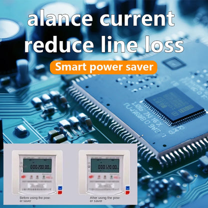 Pro Power Saver Electricity Saving Box – 90V–250V Energy Saver Device with US, EU & UK Plug for Home and Office