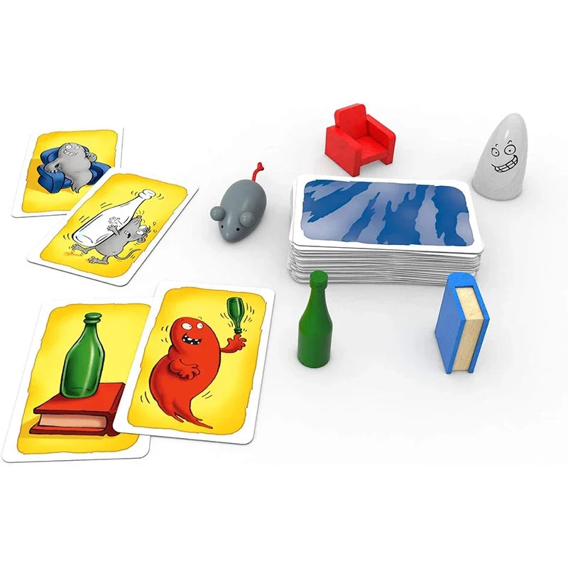 Ghost Board Game - Fun Family Card Game for 1–4 Players, Kids and Adults, Party Entertainment and Holiday Gifts