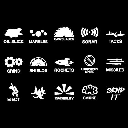 15PCS Car Dashboard Switch Stickers - Self-Adhesive Button Labels for Car & Truck Console Decoration