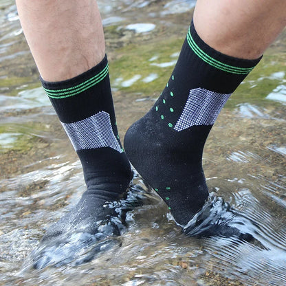 Waterproof Hiking Socks – Breathable Outdoor Winter Socks for Wading, Camping, Skiing, and Snow Riding