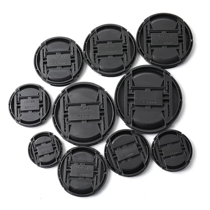 High-Quality Camera Lens Cap – Snap-On Front Lens Caps in 40.5mm, 49mm, 52mm, 55mm, 58mm, 62mm, 67mm, 72mm, 77mm, 82mm