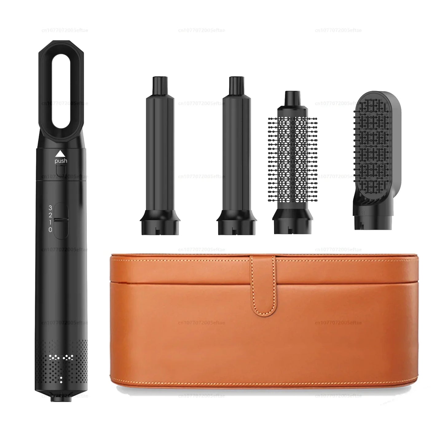 5-in-1 Hair Dryer Comb Set – Professional Hot Air Styler for Curling, Straightening & Volumizing Hair at Home